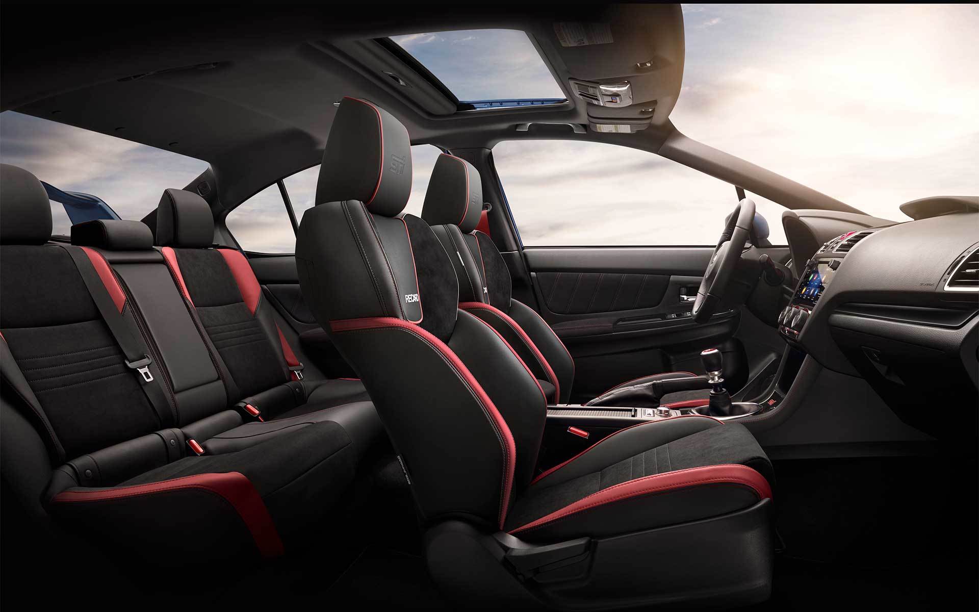 2020 Subaru WRX Back Seat Interior Picture